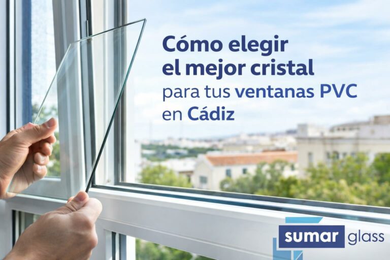 Cómo elegir el mejor cristal para tus ventanas PVC en Cádiz