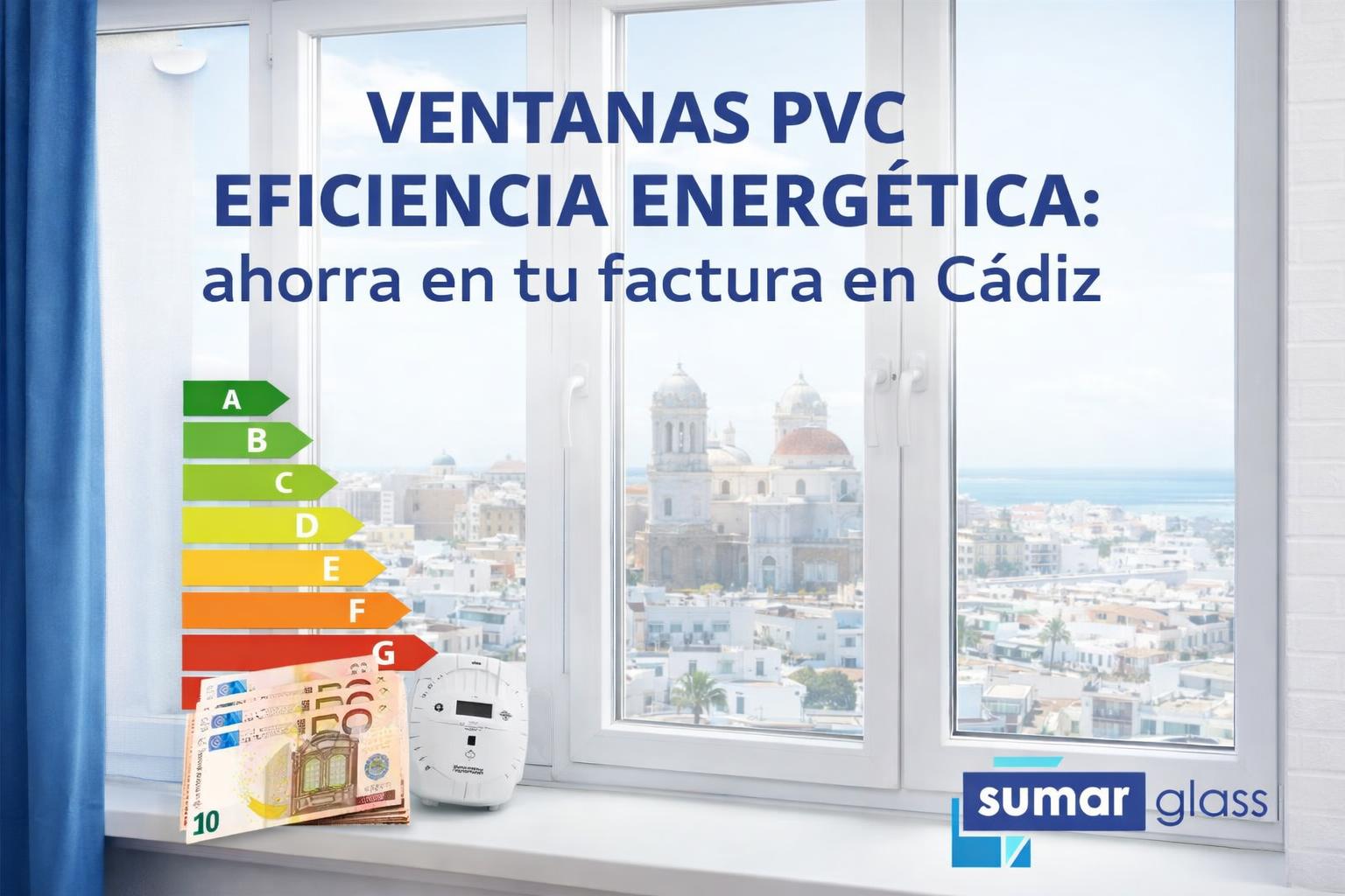 Ventanas PVC eficiencia energética: ahorra en tu factura en Cádiz