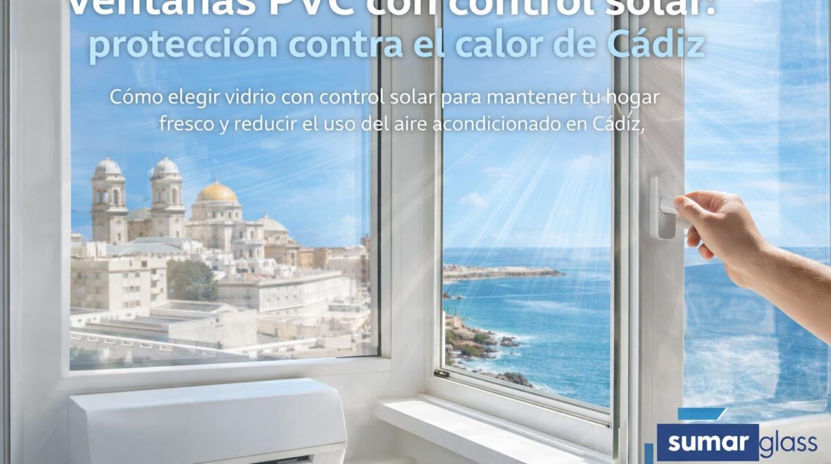 Ventanas PVC con control solar: protección contra el calor de Cádiz